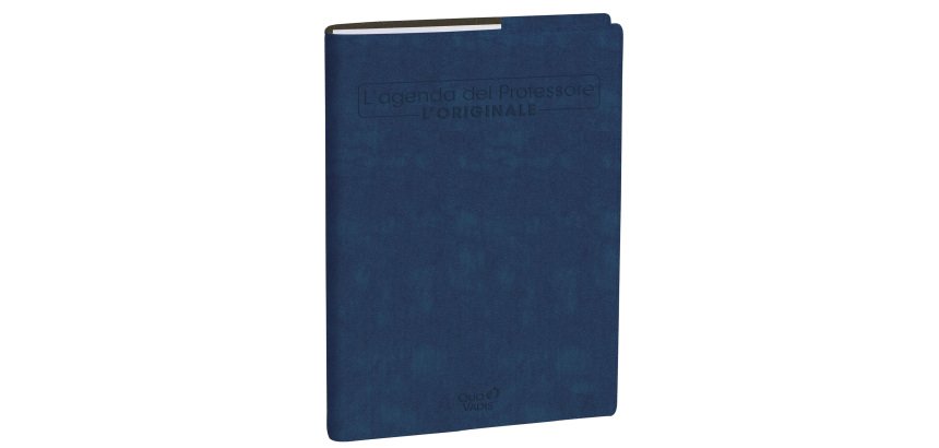 Agenda del Professore 2027 - copertina Roma - 21 x 27 cm - blu navy - Quo Vadis