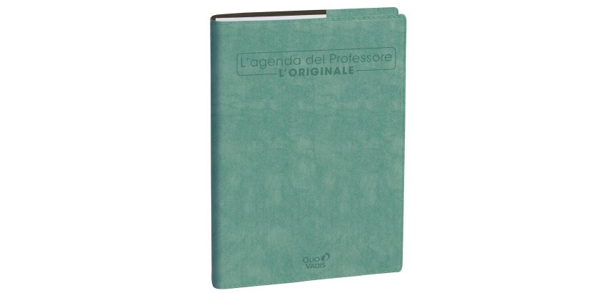 Agenda del Professore 2027 - copertina Roma - 21 x 27 cm - acquamarina - Quo Vadis