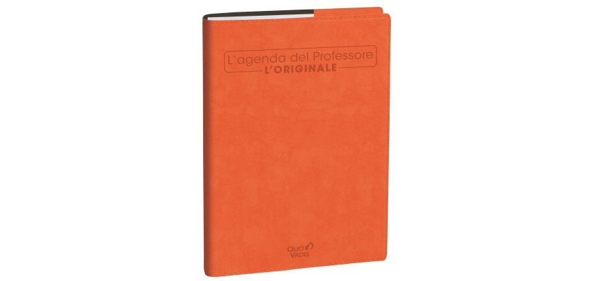 Agenda del Professore 2027 - copertina Roma - 21 x 27 cm - arancione - Quo Vadis
