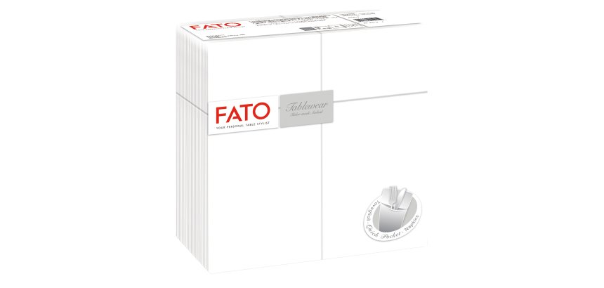 Quick pocket linea AirLaid - 40 x 40 cm - bianco - Fato - conf. 40 pezzi