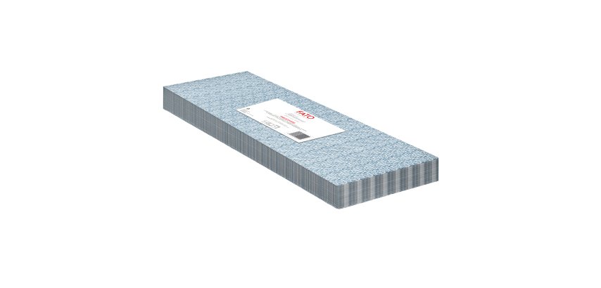 Tovaglia linea Airlaid - carta - 100 x 100 cm - flow blu - Fato - conf. 25 pezzi
