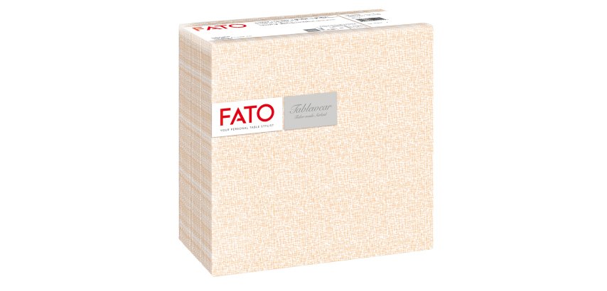 Tovagliolo linea AirLaid - carta - 40 x 40 cm - zucca - Fato - conf. 50 pezzi