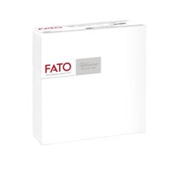 Tovagliolo linea AirLaid - carta - 40 x 40 cm - bianco - Fato - conf. 50 pezzi