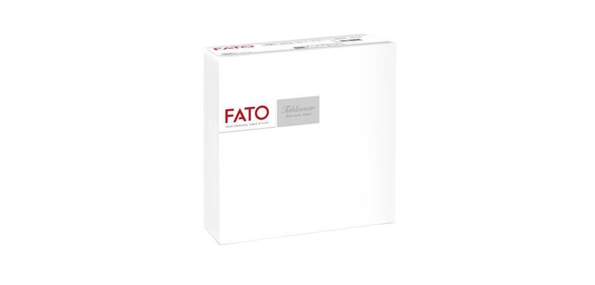 Tovagliolo linea AirLaid - carta - 40 x 40 cm - bianco - Fato - conf. 50 pezzi