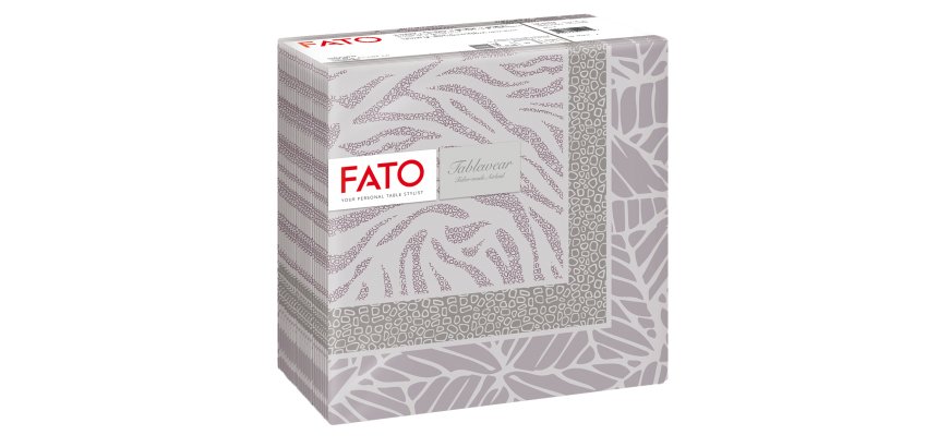 Tovagliolo linea AirLaid - carta - 40 x 40 cm - polvere - Fato - conf. 50 pezzi