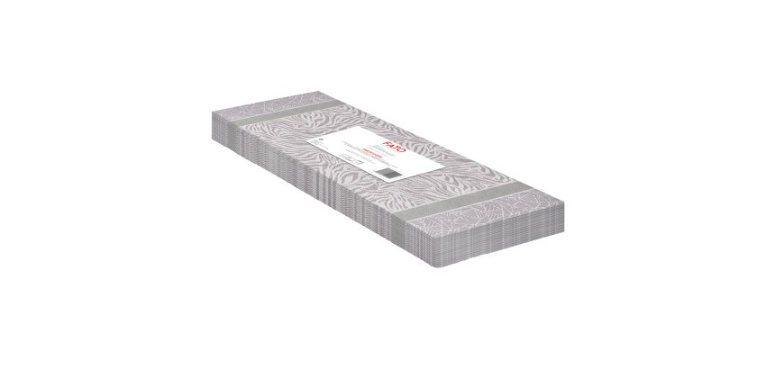 Tovaglia - carta a secco - 100 X 100 cm - Jungle - polvere - Fato - conf. 25 pezzi