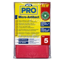 Panno multiuso Micro-Antibact - 35 x 38 cm - rosa - Arix - conf. 5 pezzi