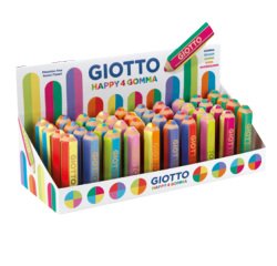 Happy Gomma - colori assortiti Happy4 - Giotto