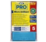 Panno multiuso Micro-Antibact - 35 x 38 cm - blu - Arix - conf. 5 pezzi