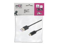 Cavo USB - 2.0 A/C - 100W - 480Mbps - 2 mt - MKC Melchioni