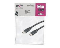 Cavo USB - 3.0 C/C - 100W - 5Mbps - 0,5 mt - MKC Melchioni