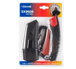Cutter Super Safety SX 9609 - con custodia - lama a rientro automatico - Iternet