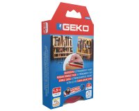 Nastro biadesivo EXTREME Mister Attach - 19 mm x 1,5 m - LDPE - grigio/rosso - Geko