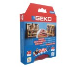 Nastro biadesivo EXTREME Mister Attach - 19 mm x 5 m - LDPE - grigio/rosso - Geko