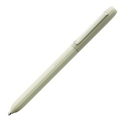 Penna a sfera Avori - punta M - fusto verde salvia - Faber-Castell
