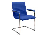 Seduta attesa CYNDY - ecopelle - blu - Unisit