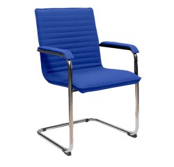 Seduta attesa CYNDY - ecopelle - blu - Unisit