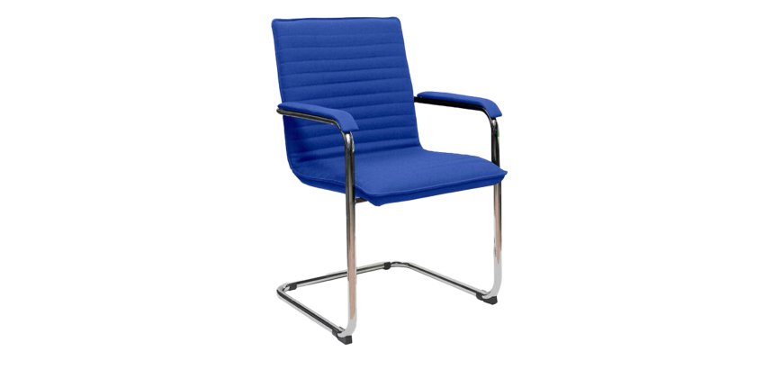 Seduta attesa CYNDY - ecopelle - blu - Unisit