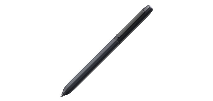 Penna a sfera Avori - punta M - fusto grigio grafite - Faber-Castell