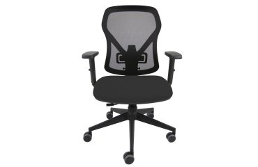 Seduta operativa Fiamma FLA - braccioli regolabili - nero - Unisit