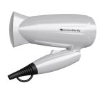 Asciugacapelli da viaggio Handy Style New - 13,5x8x20,5 cm - 1200 W - 220/240 V - grigio - Melchioni family
