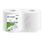 Bobina asciugatutto Eco 800S - 2 veli - 18,5 gr - diametro 26 cm - H 21,5 cm x 192 m - microgoffrata - Lucart