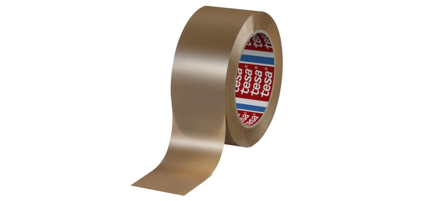 Nastro adesivo da imballo Tesapack - Eco & Standard - 132 m x 5 cm - avana - Tesa