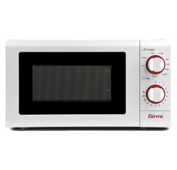 Forno a microonde - con cottura combinata - 20 L - bianco/rosso - Girmi