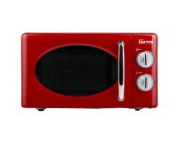 Forno a microonde vintage - con cottura combinata - 20 L - rosso - Girmi
