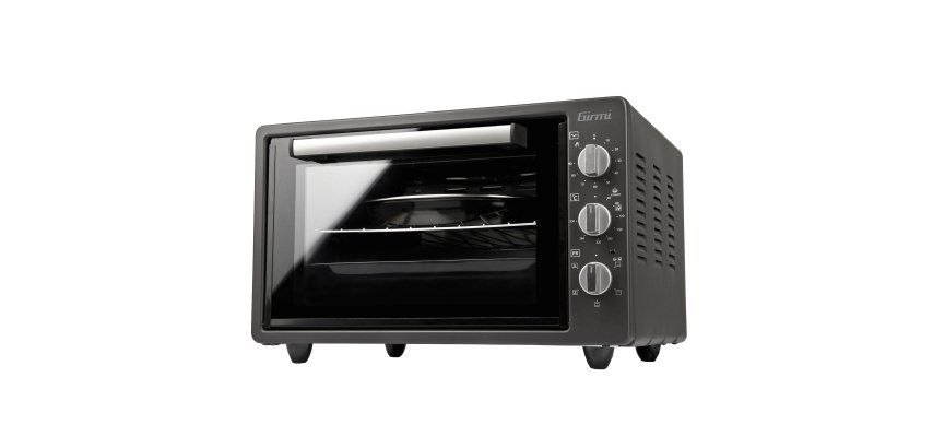 Forno elettrico ventilato - 37 L - nero - Girmi