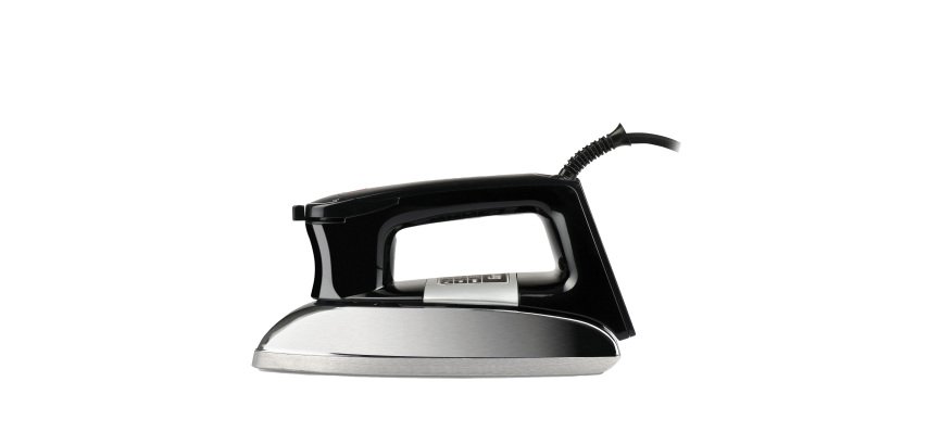 Ferro da stiro a secco - 900 W - 26 x 14 x 12 cm - nero - Girmi
