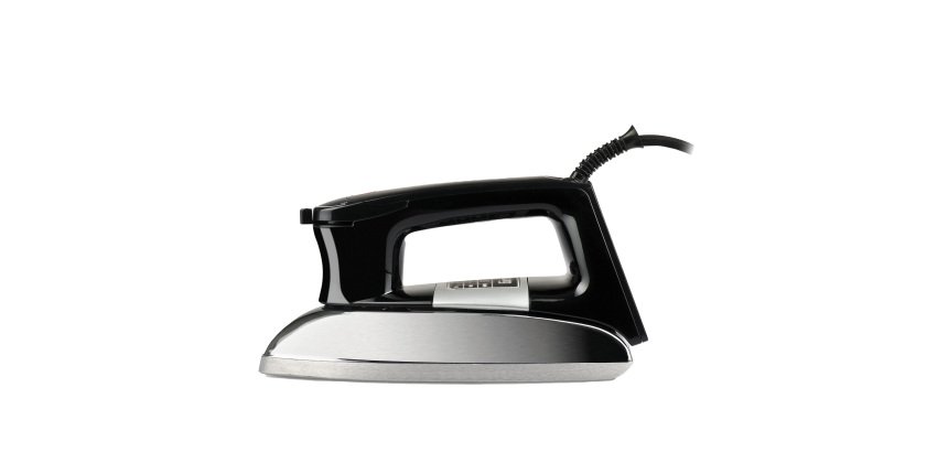 Ferro da stiro a secco - 900 W - 26 x 14 x 12 cm - nero - Girmi
