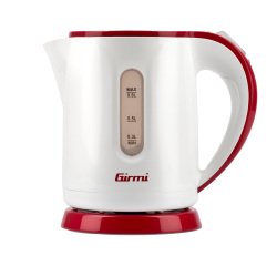 Bollitore elettrico - 800 ml - bianco/rosso - Girmi
