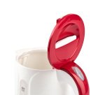 Bollitore elettrico - 800 ml - bianco/rosso - Girmi