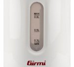 Bollitore elettrico - 800 ml - bianco/rosso - Girmi
