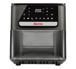 Friggitrice ad aria - a 2 altezze - 6,5 L - 28,5 x 30,5 x 38 cm - nero - Girmi