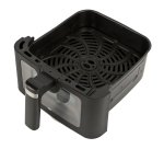 Friggitrice ad aria - a 2 altezze - 6,5 L - 28,5 x 30,5 x 38 cm - nero - Girmi