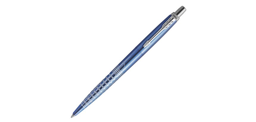 Penna sfera Jotter - Global Icon Seoul - punta M - fusto blu - Parker