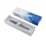 Penna sfera Jotter - Global Icon Seoul - punta M - fusto blu - Parker
