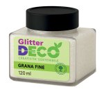 Glitter Bio grana fine - 120ml - iridescente - Deco