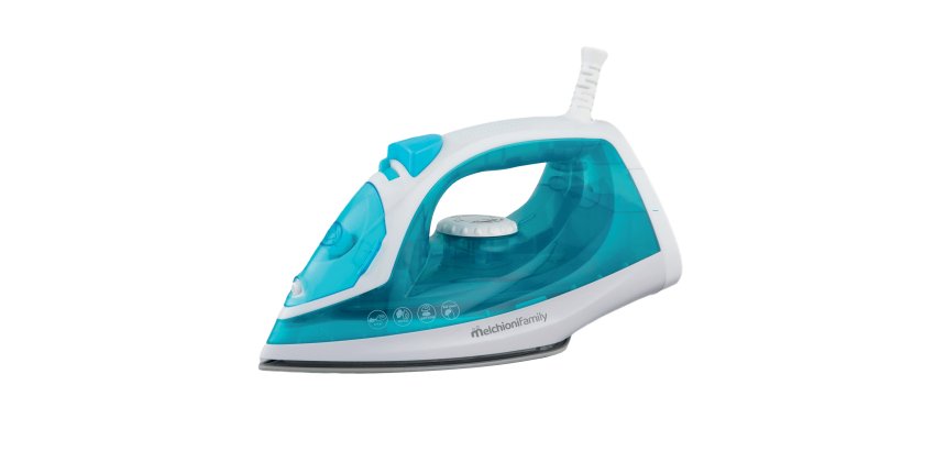 Ferro da stiro Stiretto - a vapore - piastra in ceramica - 1700 W - Melchioni Family