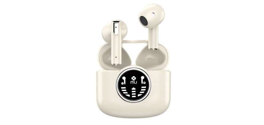 Auricolare Bluetooth  - 5.3 - Bianco - MU