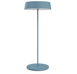 Lampada da tavolo 901 - c/aggancio magnetico - 10 x 30 cm - alluminio - blu - Palmina