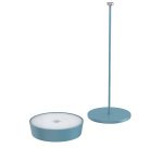 Lampada da tavolo 901 - c/aggancio magnetico - 10 x 30 cm - alluminio - blu - Palmina