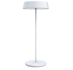 Lampada da tavolo 901 - c/aggancio magnetico - 10 x 30 cm - alluminio - bianco - Palmina