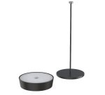 Lampada da tavolo 901 - c/aggancio magnetico - 10 x 30 cm - alluminio - nero - Palmina