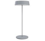 Lampada da tavolo 901 - c/aggancio magnetico - 10 x 30 cm - alluminio - grigio - Palmina
