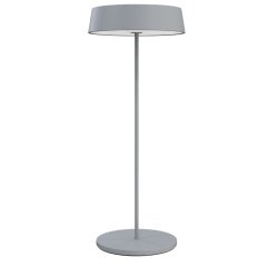 Lampada da tavolo 901 - c/aggancio magnetico - 10 x 30 cm - alluminio - grigio - Palmina