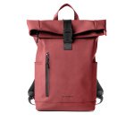 Zaino Roll-top Drop2Go - 30 x 42 x 14 cm - gomma - bordeaux - In Tempo
