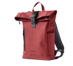 Zaino Roll-top Drop2Go - 30 x 42 x 14 cm - gomma - bordeaux - In Tempo